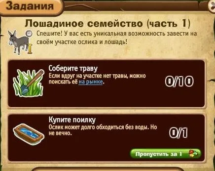 лошадиное семейство часть 1